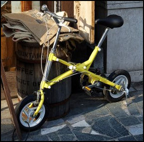 small motorized bike