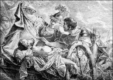 20120218-Alexander cloaks body of Darius.jpg