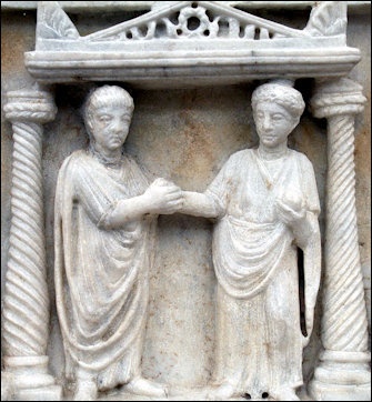 MARRIAGE WEDDINGS AND LOVE IN ANCIENT ROME Facts And Details