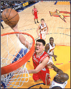 CHN - Injured Yao still top of NBA All-Star voting 