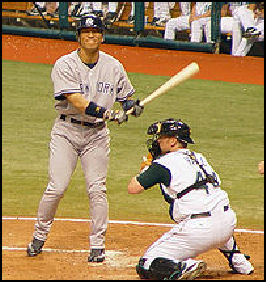 Hideki Matsui (Rays), MAY 8, 2012 - MLB : Tampa Bay Rays' Hideki Matsui  (55) of Japan during