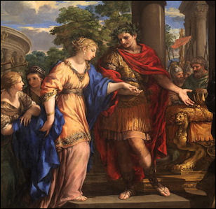 20120218-Caesar_giving_Cleopatra_the_Throne_of_Egypt-Pietro_de_Cor.jpg