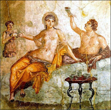 Reclining and Dining (and Drinking) in Ancient Rome
