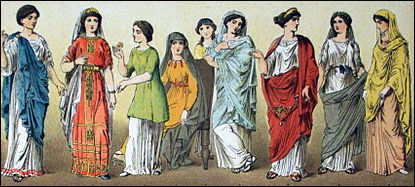 ancient roman style dress