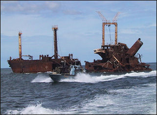 20120710-LTTE_Sea_Tigers_attack_vessel_by_sunken_SL_freighter.JPG